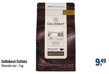 Promotions Callebaut callets - Callebaut - Valide de 13/01/2021 à 26/01/2021 chez Makro