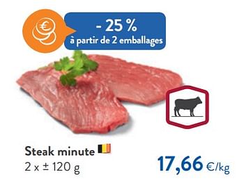 Promoties Steak minute - Huismerk - Okay  - Geldig van 13/01/2021 tot 26/01/2021 bij OKay
