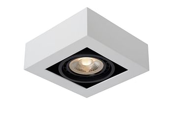 Promotions Lucide LED Spot plafond Zefix GU10 1 x 12 W carré blanc - Lucide - Valide de 13/01/2021 à 26/01/2021 chez Makro