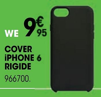 Promoties Cover iphone 6 rigide - We - Geldig van 27/01/2021 tot 14/02/2021 bij Electro Depot