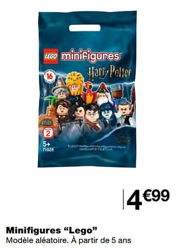 Promotions Minifigures lego - Lego - Valide de 20/01/2021 à 31/01/2021 chez MonoPrix