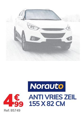 Promoties Anti-vries zeil - Norauto - Geldig van 14/01/2021 tot 09/03/2021 bij Auto 5