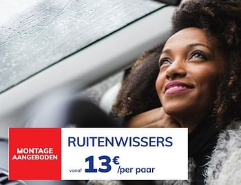Promoties Ruitenwissers - Huismerk - Auto 5  - Geldig van 14/01/2021 tot 09/03/2021 bij Auto 5