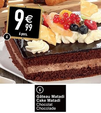 Matadi Gateau Matadi Cake Matadi En Promotion Chez Cora