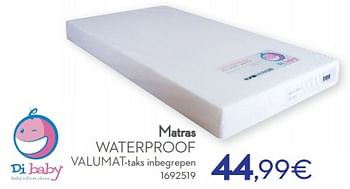 Promotions Matras waterproof - Di Baby - Valide de 01/01/2021 à 31/12/2021 chez Cora