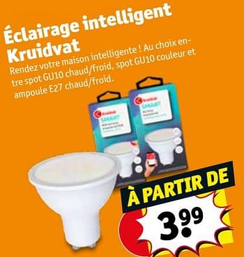 Promotions Éclairage intelligent kruidvat - Produit maison - Kruidvat - Valide de 19/01/2021 à 24/01/2021 chez Kruidvat