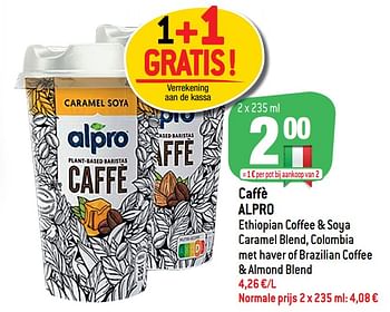Promoties Caffè alpro - Alpro - Geldig van 20/01/2021 tot 26/01/2021 bij Match