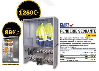 Promotions Penderie séchante - Caray - Valide de 14/09/2020 à 31/03/2021 chez Master Pro