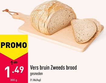 Promoties Vers bruin zweeds brood - Huismerk - Aldi - Geldig van 25/01/2021 tot 05/02/2021 bij Aldi