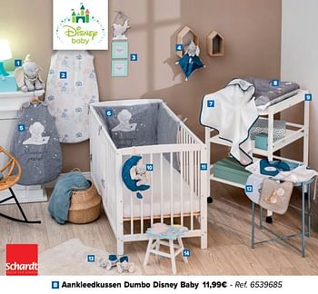 Disney Baby nkleedkussen Dumbo Disney Baby En Promotion Chez Carrefour