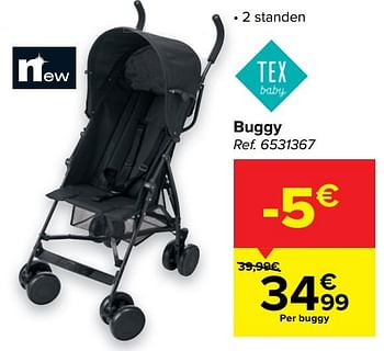 Tex Baby Buggy En Promotion Chez Carrefour