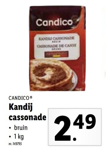 Promotions Kandij cassonade - Candico - Valide de 25/01/2021 à 31/01/2021 chez Lidl