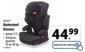 Autostoel - Promotie bij