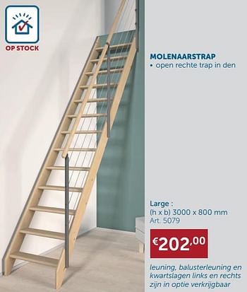 Promoties Molenaarstrap large - Huismerk - Zelfbouwmarkt - Geldig van 26/01/2021 tot 01/03/2021 bij Zelfbouwmarkt