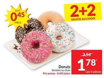 Promotions Donuts - Produit maison - Intermarche - Valide de 26/01/2021 à 31/01/2021 chez Intermarche