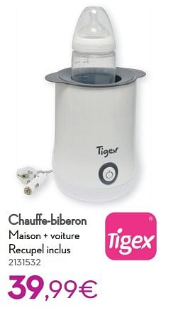 Chauffe biberon tigex - Tigex