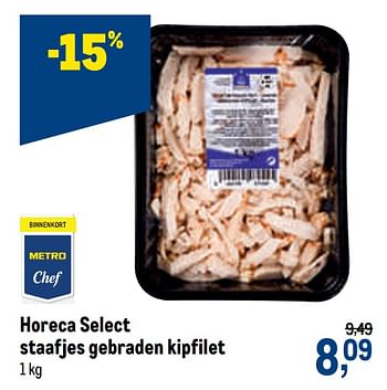 Promoties Horeca select staafjes gebraden kipfilet - Huismerk - Makro - Geldig van 27/01/2021 tot 09/02/2021 bij Makro