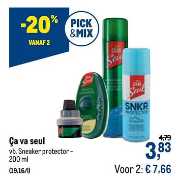 Promoties Ça va seul sneaker protector - Ca-Va-Seul - Geldig van 27/01/2021 tot 09/02/2021 bij Makro