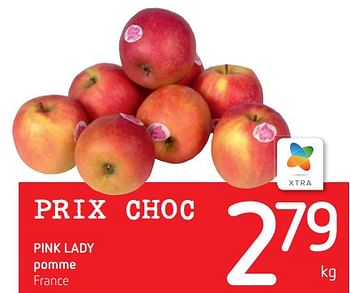 Promotions Pink lady pomme - Produit Maison - Spar Retail - Valide de 28/01/2021 à 10/02/2021 chez Spar (Colruytgroup)