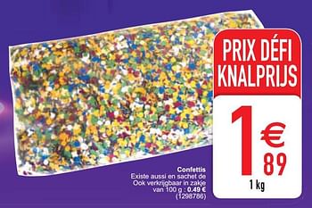 Promoties Confettis - Huismerk - Cora - Geldig van 26/01/2021 tot 08/02/2021 bij Cora
