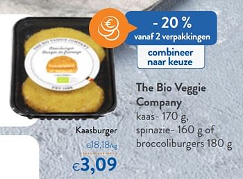 Promoties The bio veggie company kaasburger - Huismerk - Okay  - Geldig van 27/01/2021 tot 09/02/2021 bij OKay