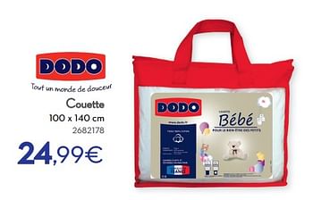 Dodo Couette En Promotion Chez Cora