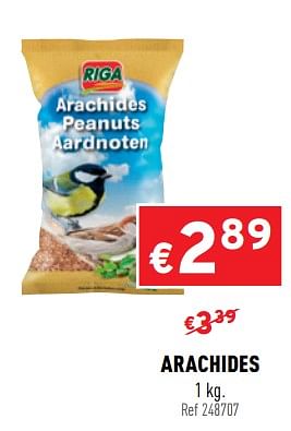 Promoties Arachides - Riga - Geldig van 27/01/2021 tot 31/01/2021 bij Trafic