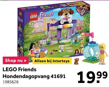 Promotions Lego friends hondendagopvang 41691 - Lego - Valide de 25/01/2021 à 28/02/2021 chez Intertoys