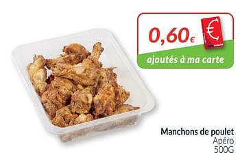 Promotions Manchons de poulet apéro - Produit maison - Intermarche - Valide de 01/02/2021 à 28/02/2021 chez Intermarche