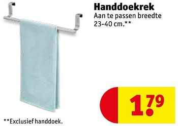 Premisse Voorstellen Respectievelijk Huismerk - Kruidvat Handdoekrek - Promotie bij Kruidvat
