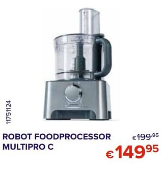 Promotions Kenwood Robot foodprocessor multipro c - Kenwood - Valide de 01/02/2021 à 28/02/2021 chez Euro Shop