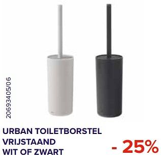 Promotions Urban toiletborstel vrijstaand wit of zwart -25% - Tiger - Valide de 01/02/2021 à 28/02/2021 chez Euro Shop