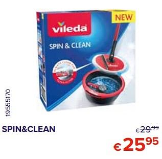 Promoties Spinclean - Vileda - Geldig van 01/02/2021 tot 28/02/2021 bij Euro Shop