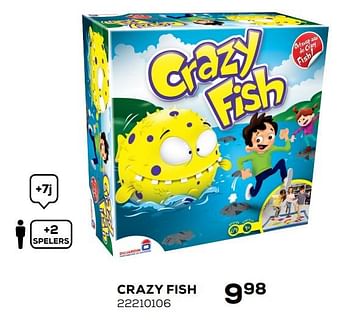 Promoties Crazy fish - Asmodee - Geldig van 02/02/2021 tot 02/03/2021 bij Supra Bazar