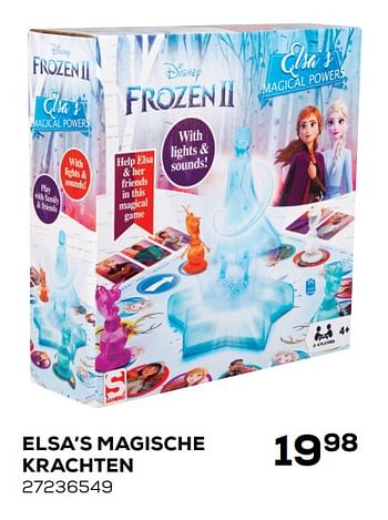 Promotions Elsa`s magische krachten - Disney  Frozen - Valide de 02/02/2021 à 02/03/2021 chez Supra Bazar
