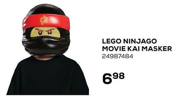 Promoties Lego ninjago movie kai masker - Lego - Geldig van 02/02/2021 tot 02/03/2021 bij Supra Bazar