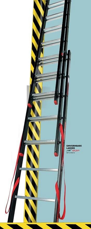 Promoties Omvormbare ladder alpos - Alpos - Geldig van 10/02/2021 tot 01/03/2021 bij BricoPlanit