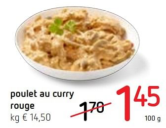 Promotions Poulet au curry rouge - Produit Maison - Spar Retail - Valide de 11/02/2021 à 24/02/2021 chez Spar (Colruytgroup)