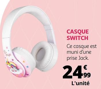 Promoties Casque switch - Huismerk - Auchan - Geldig van 06/02/2021 tot 07/03/2021 bij Auchan