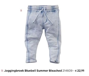 Promotions Joggingbroek bluebell summer bleached - Produit Maison - Dreambaby - Valide de 05/02/2021 à 31/12/2021 chez Dreambaby