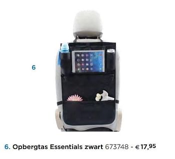 Promoties Opbergtas essentials zwart - Dreambee - Geldig van 05/02/2021 tot 31/12/2021 bij Dreambaby