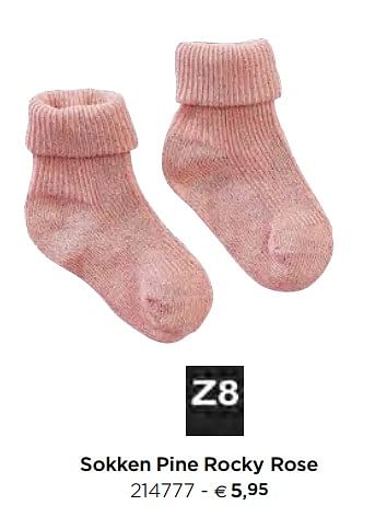 Promoties Sokken pine rocky rose - Z8 - Geldig van 05/02/2021 tot 31/12/2021 bij Dreambaby
