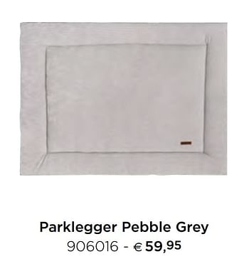 Promoties Parklegger pebble grey - Baby's Only - Geldig van 05/02/2021 tot 31/12/2021 bij Dreambaby