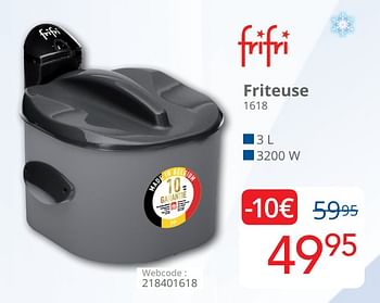 Promotions Frifri friteuse 1618 - FriFri - Valide de 01/02/2021 à 28/02/2021 chez Eldi