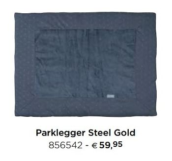 Promoties Parklegger steel gold - Pericles - Geldig van 05/02/2021 tot 31/12/2021 bij Dreambaby