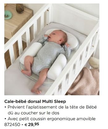 Promotion Dreambaby Cale Bebe Dorsal Multi Sleep Doomoo Bebe Et Grossesse Valide Jusqua 4 Promobutler