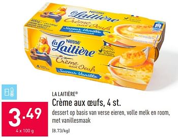 Promotions Crème aux oeufs - Nestlé - Valide de 19/02/2021 à 26/02/2021 chez Aldi