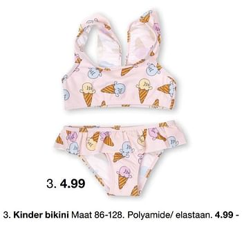 Promoties Kinder bikini - Huismerk - Zeeman  - Geldig van 08/02/2021 tot 01/06/2021 bij Zeeman