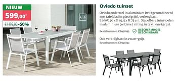 Promoties Oviedo tuinset - Bristol - Geldig van 01/02/2021 tot 30/09/2021 bij Overstock