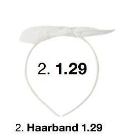 Promoties Haarband - Huismerk - Zeeman  - Geldig van 13/02/2021 tot 19/02/2021 bij Zeeman